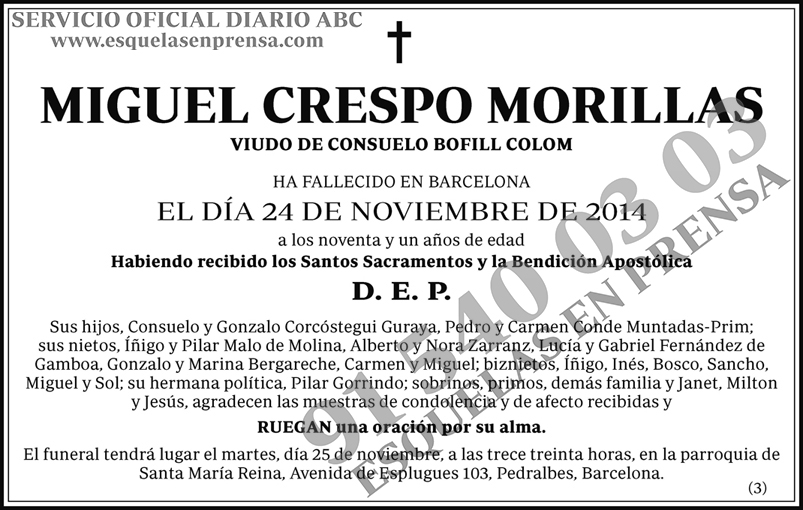 Miguel Crespo Morillas